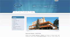 Desktop Screenshot of hotelprobe.cz